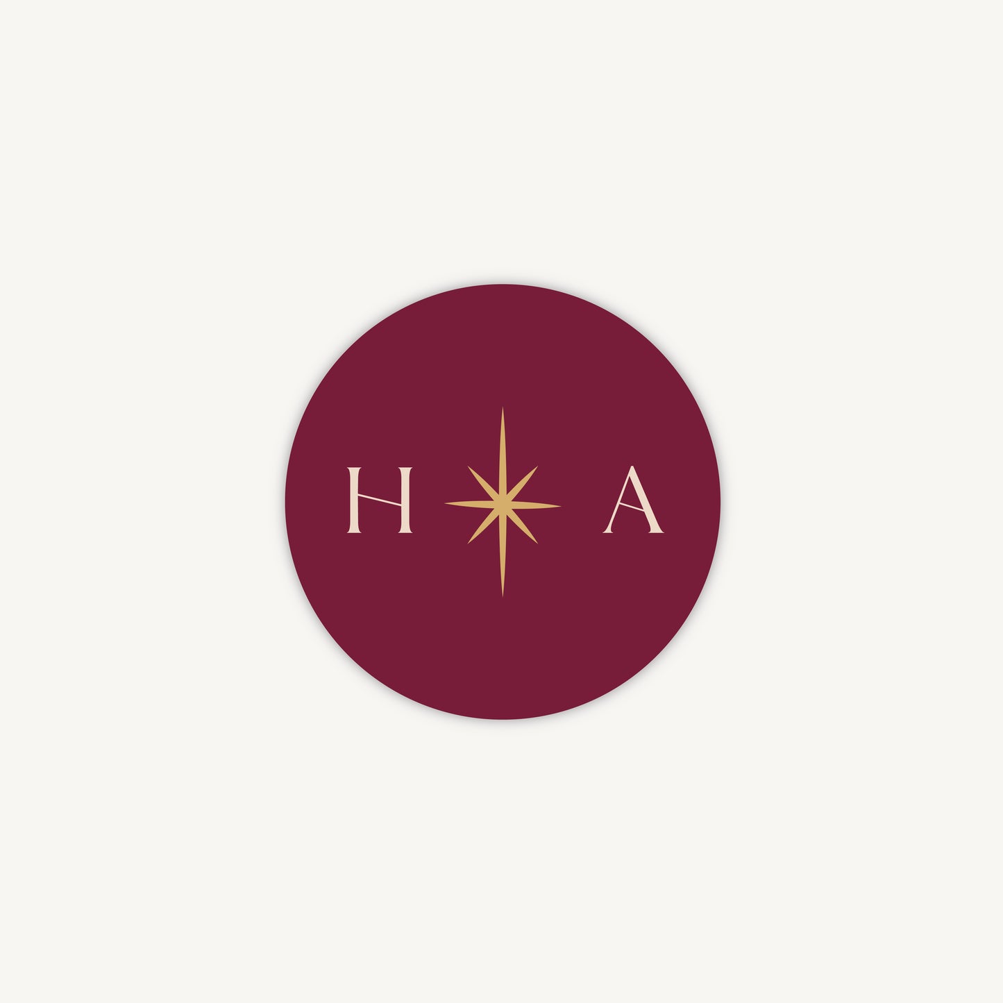 Winter Christmas Envelope Wedding Sticker