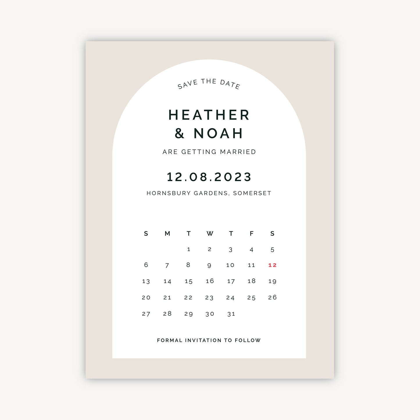 Bright Flowers Folded Wedding Save the Date