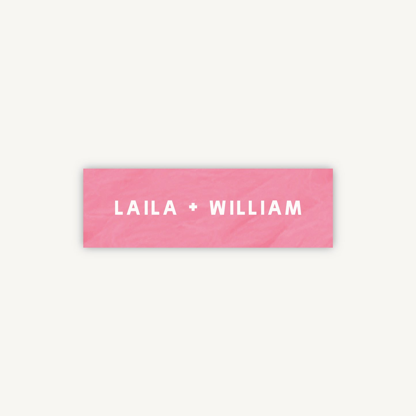 Bright Pink Confetti Wedding Invitation Band Wrap