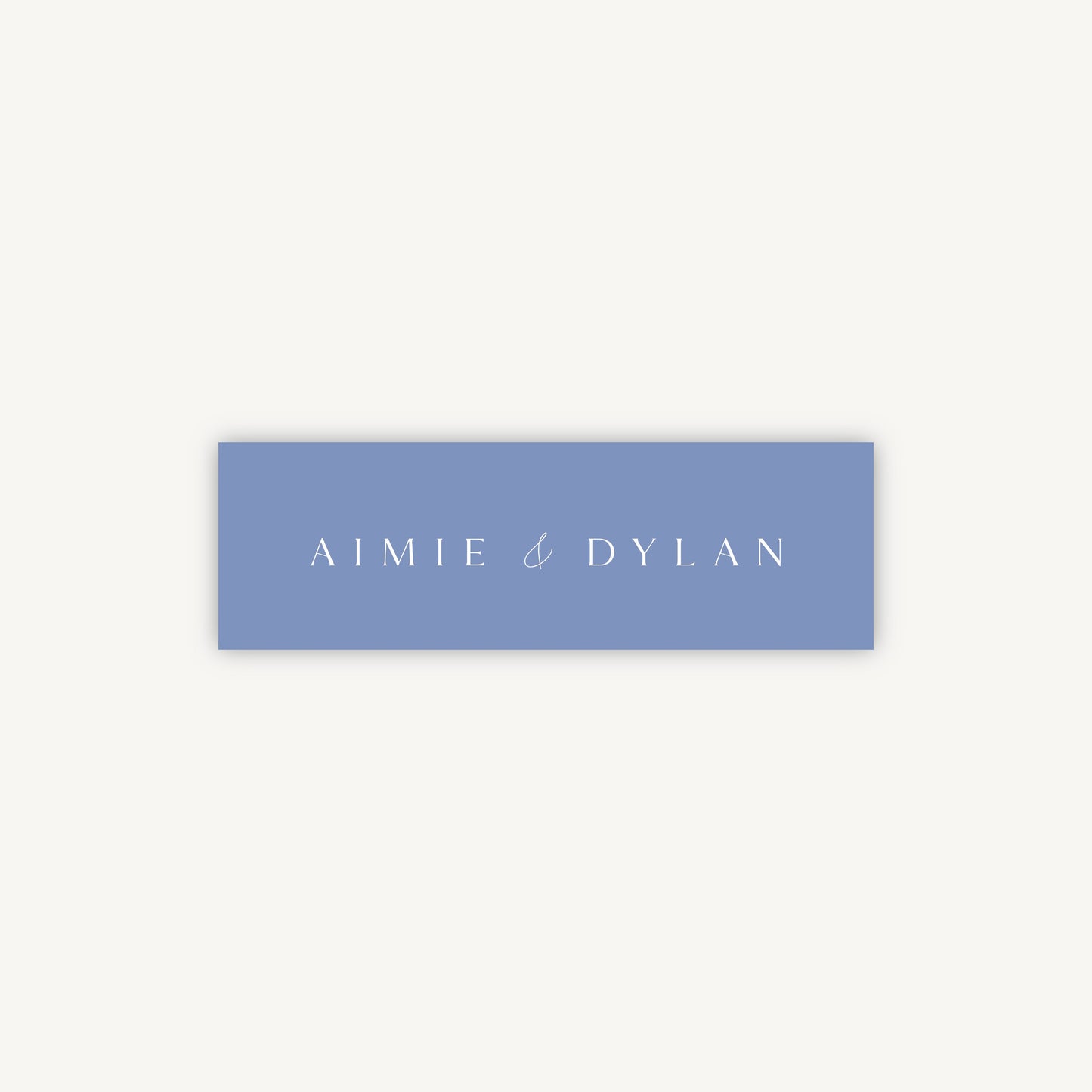 Pressed Wildflowers Wedding Invitation Band Wrap