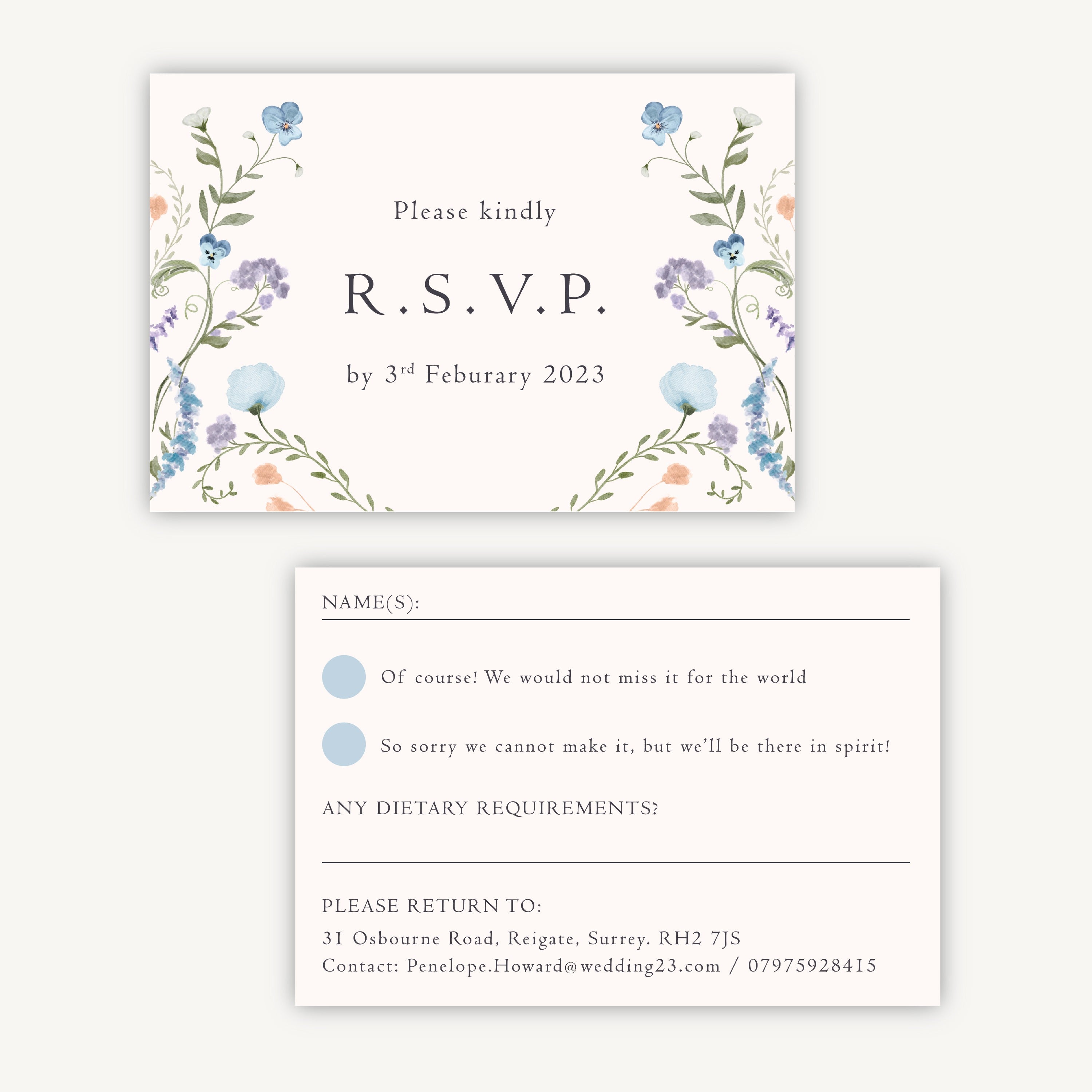 Rsvp in wedding invitation 60 photos - Astyledwedding.com