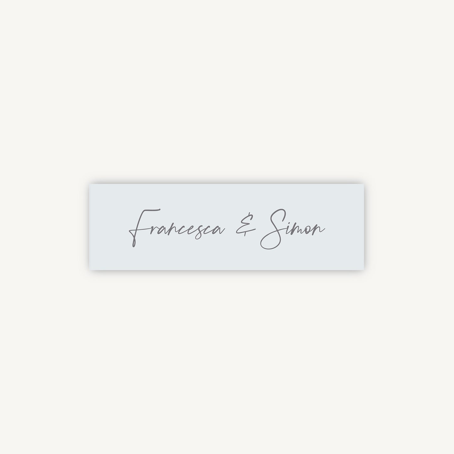 Spring Flowers Wedding Invitation Band Wrap