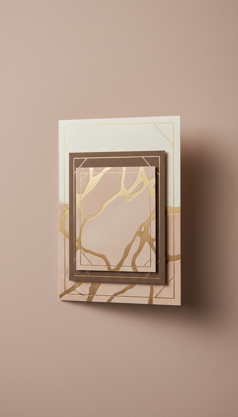 Foil Stamped RSVP Cards