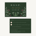Winter Christmas RSVP Card