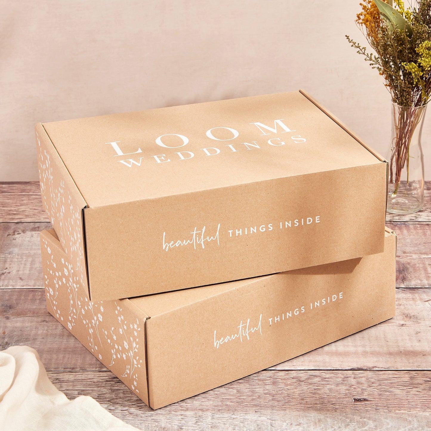 Winter Christmas Evening/Reception Wedding Invitation