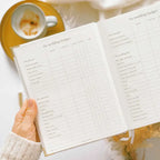 Luxury Wedding Planner Book - White with Gold Foiling and Gilded Edges