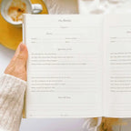 Luxury Wedding Planner Book - White with Gold Foiling and Gilded Edges