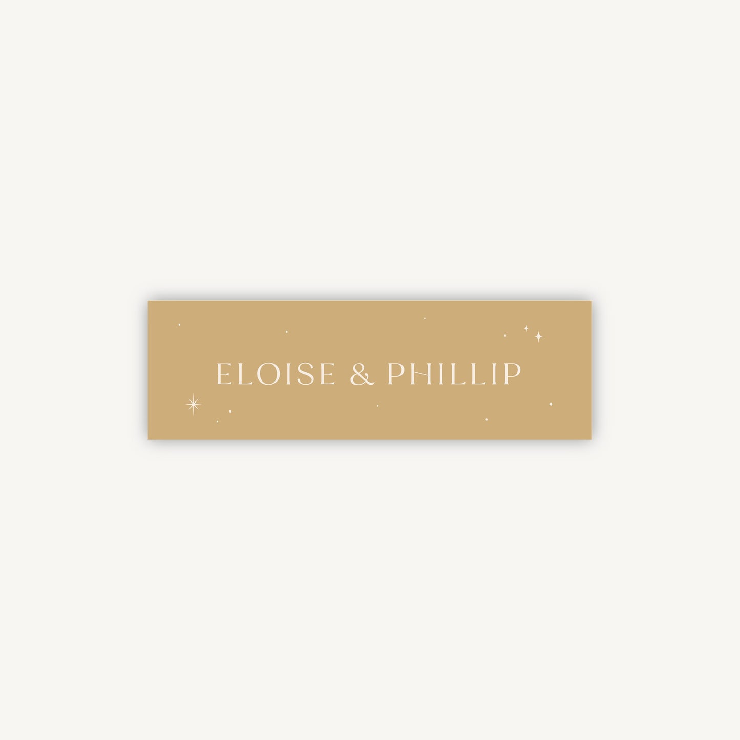 Celestial Night Sky Wedding Invitation Band Wrap