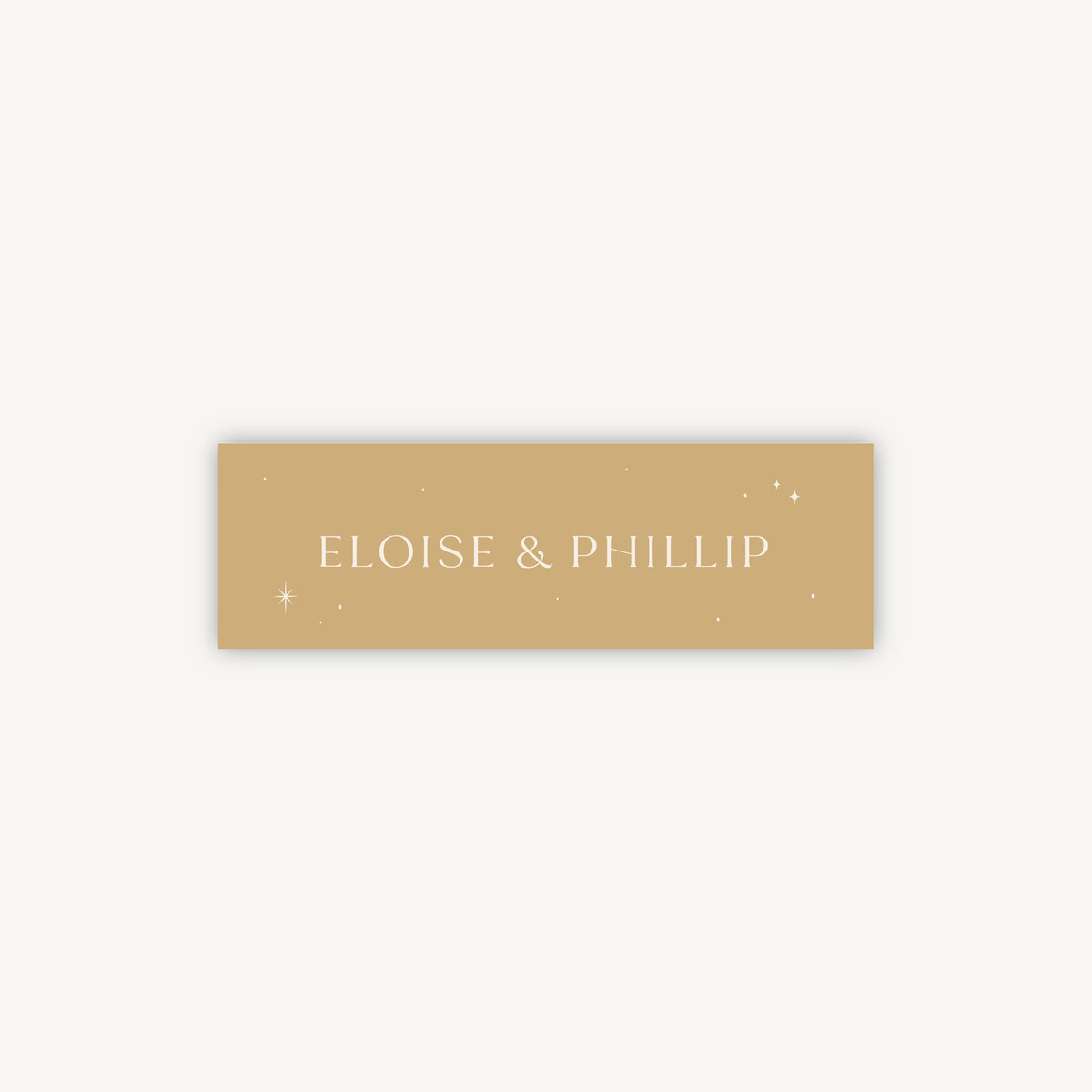 Celestial Night Sky Wedding Invitation Band Wrap