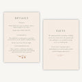Dried Flower Wreath Details Card