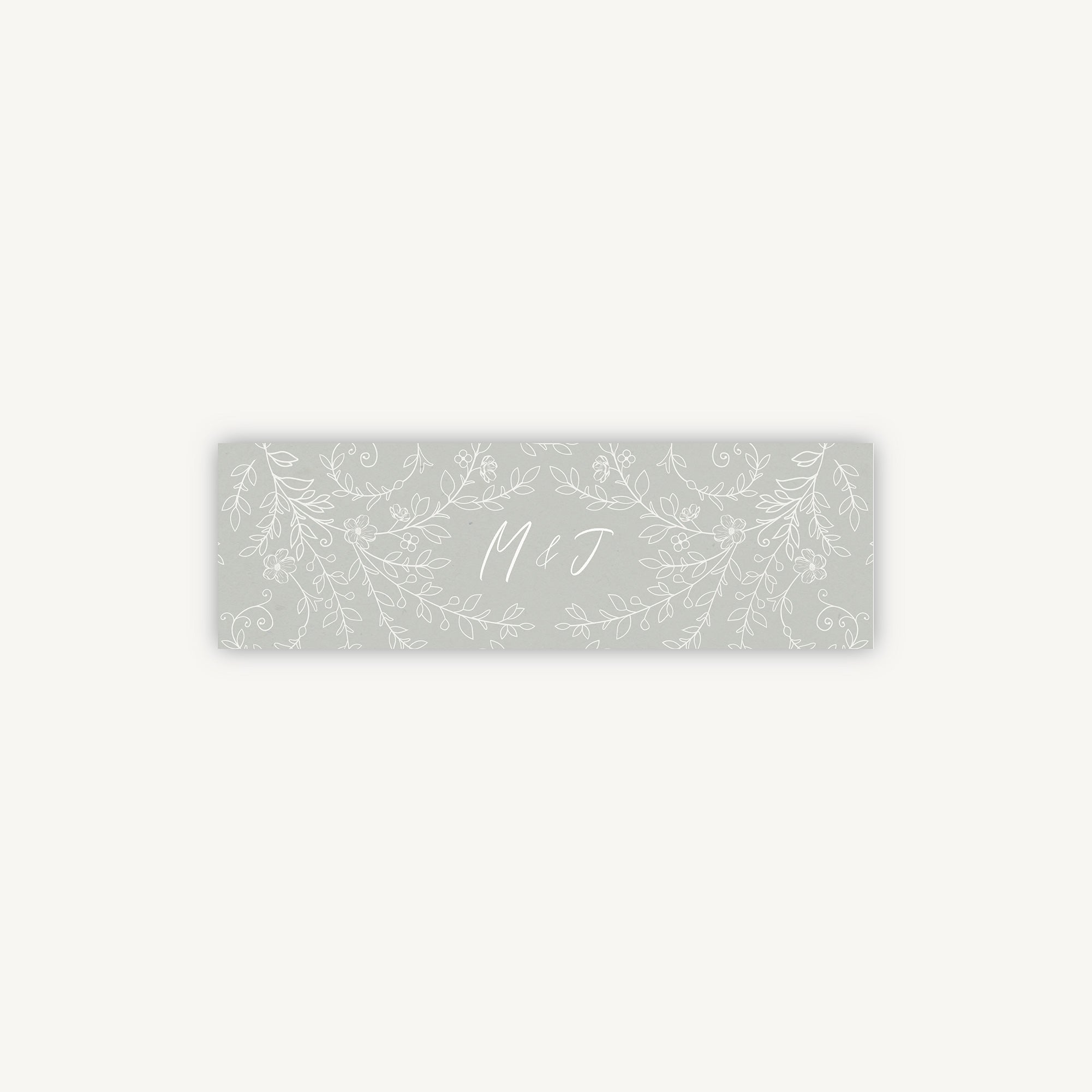 Elegant Floral Band Wrap
