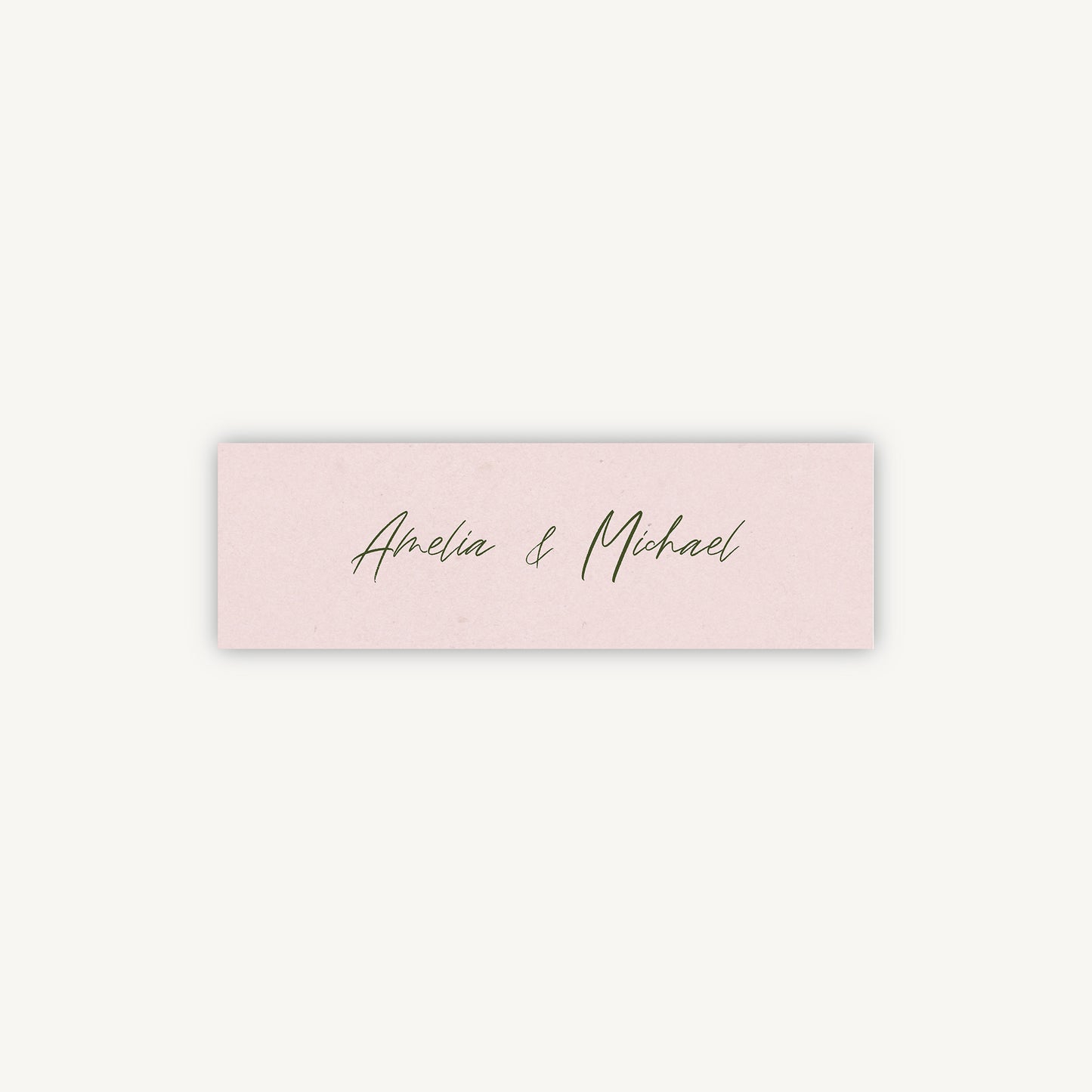 Floral Hoop Wedding Invitation Band Wrap