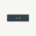 Foliage Monogram Band Wrap