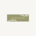 Greenery Botanical Band Wrap