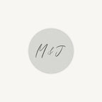Elegant Floral Envelope Wedding Sticker