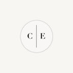 White Modern Script Envelope Wedding Sticker