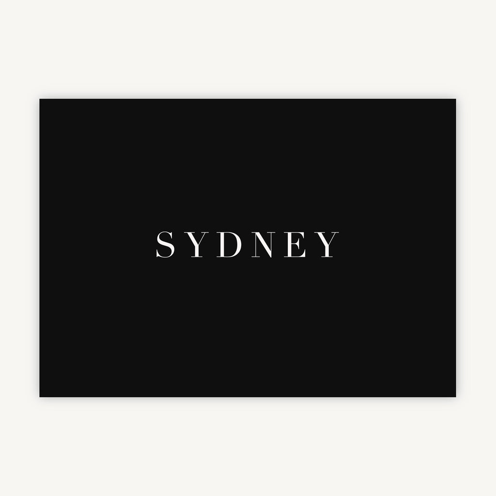 Black Modern Script Wedding Table Name
