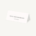 Simple Script Wedding Place Card