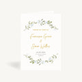 Spring Flowers Wedding Order of Service