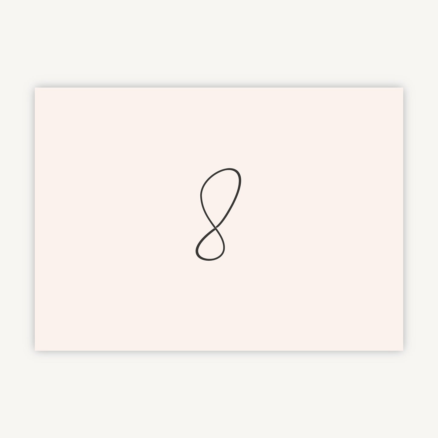 Romantic Script Wedding Table Number