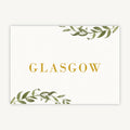 Greenery Botanical Wedding Table Name