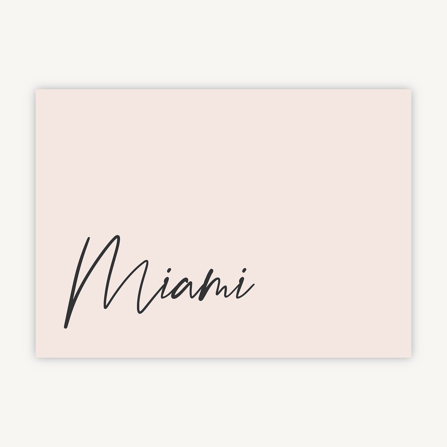 Minimal Script Wedding Table Name