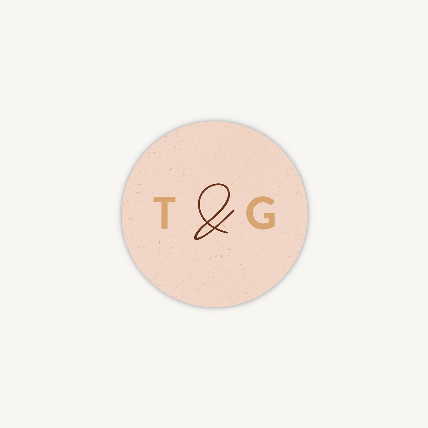 Modern Boho Envelope Wedding Sticker
