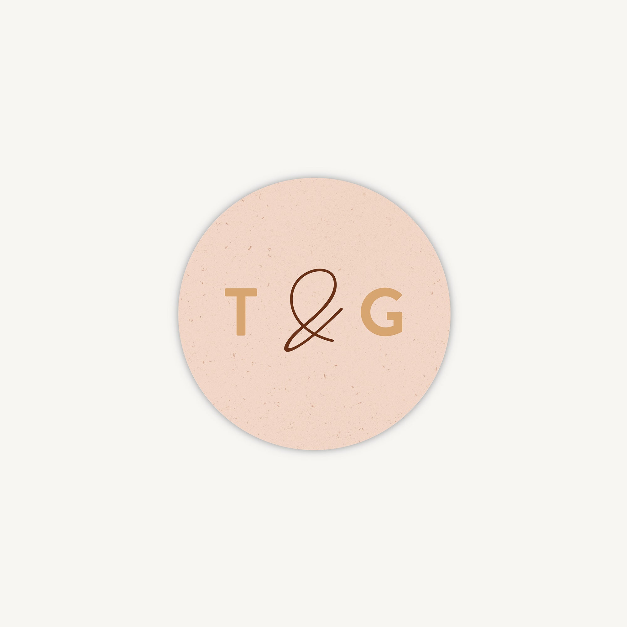 Modern Boho Envelope Wedding Sticker