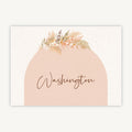 Modern Boho Wedding Table Name
