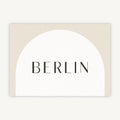 Minimalist Arch Wedding Table Name
