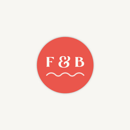 Retro Revival Envelope Wedding Sticker