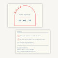 Retro Revival RSVP Card