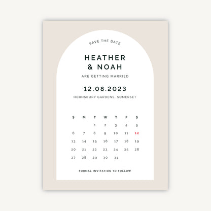 Bright Flowers Folded Wedding Save the Date