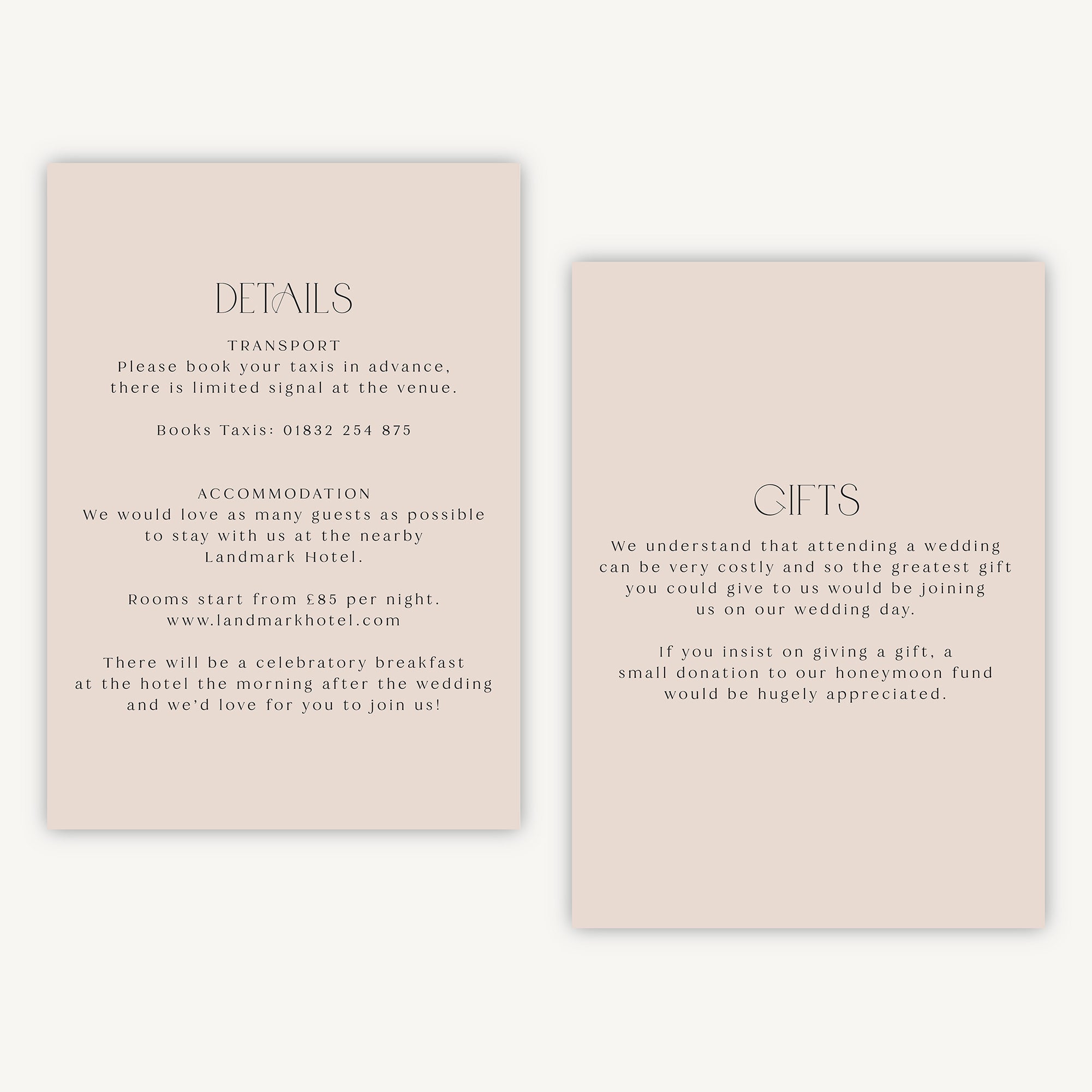 Winter Floral Details Card
