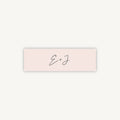 Minimal Script Band Wrap