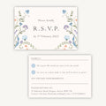 Regency Floral RSVP Card