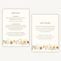 Rustic Wildflowers Details Card
