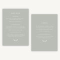 Sage Wildflower Details Card