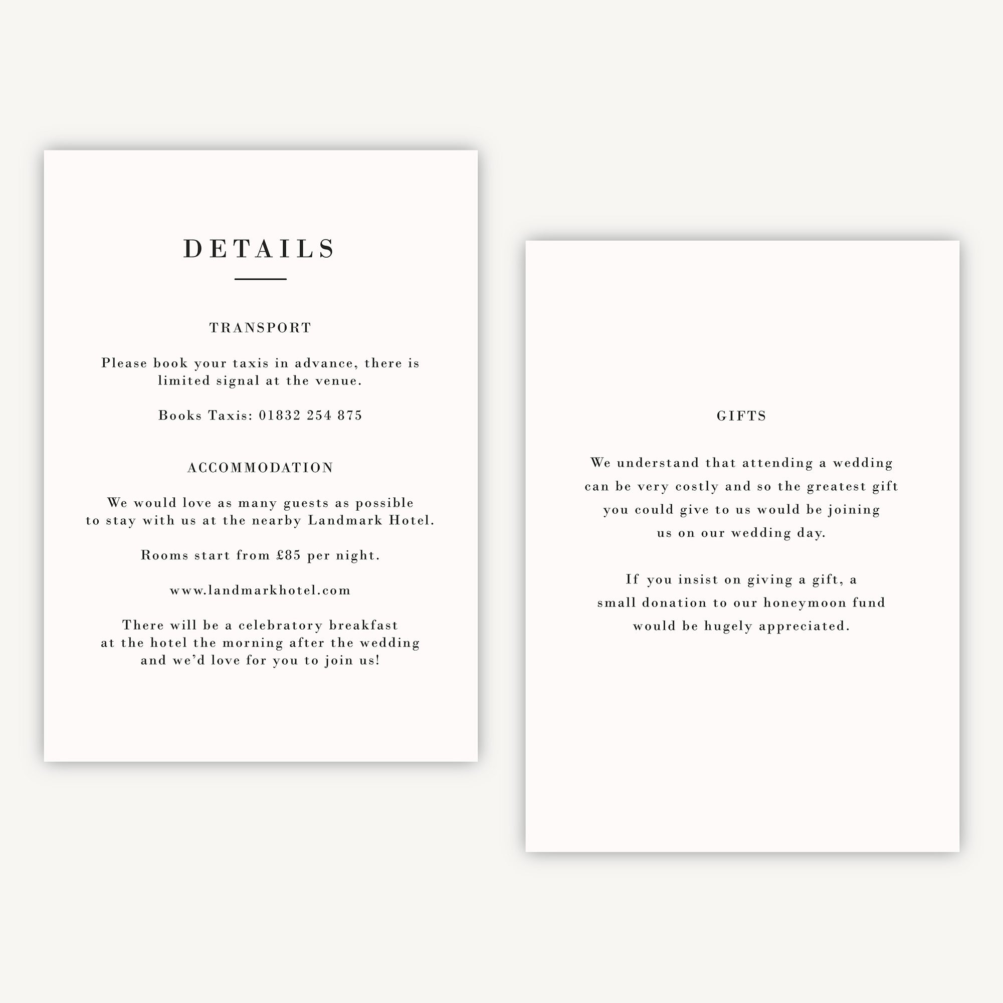 Simple Script Details Card
