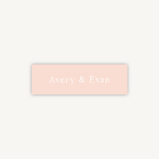 Summer Meadow Wedding Invitation Band Wrap