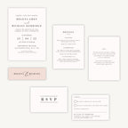 Simple Script Wedding Invitation