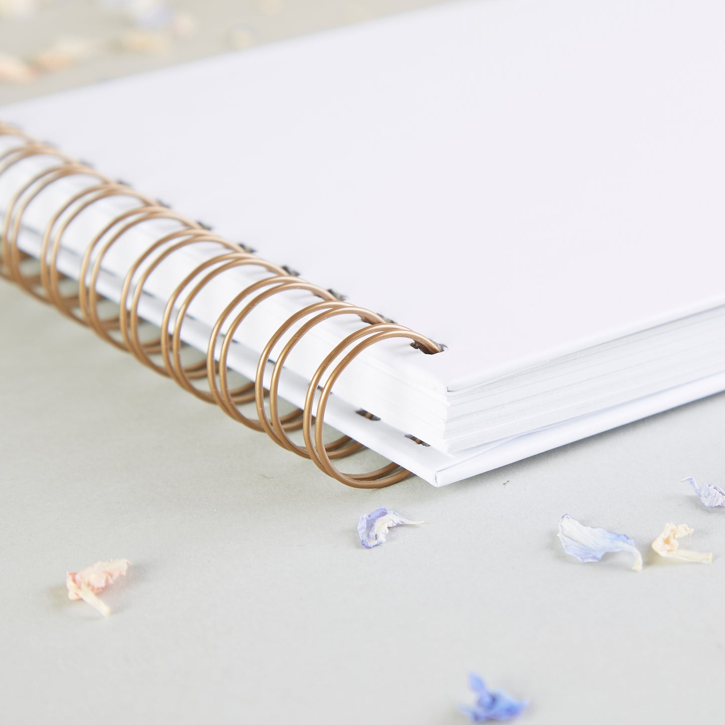 Dried Flower Hoop Personalised Wedding Guest Book