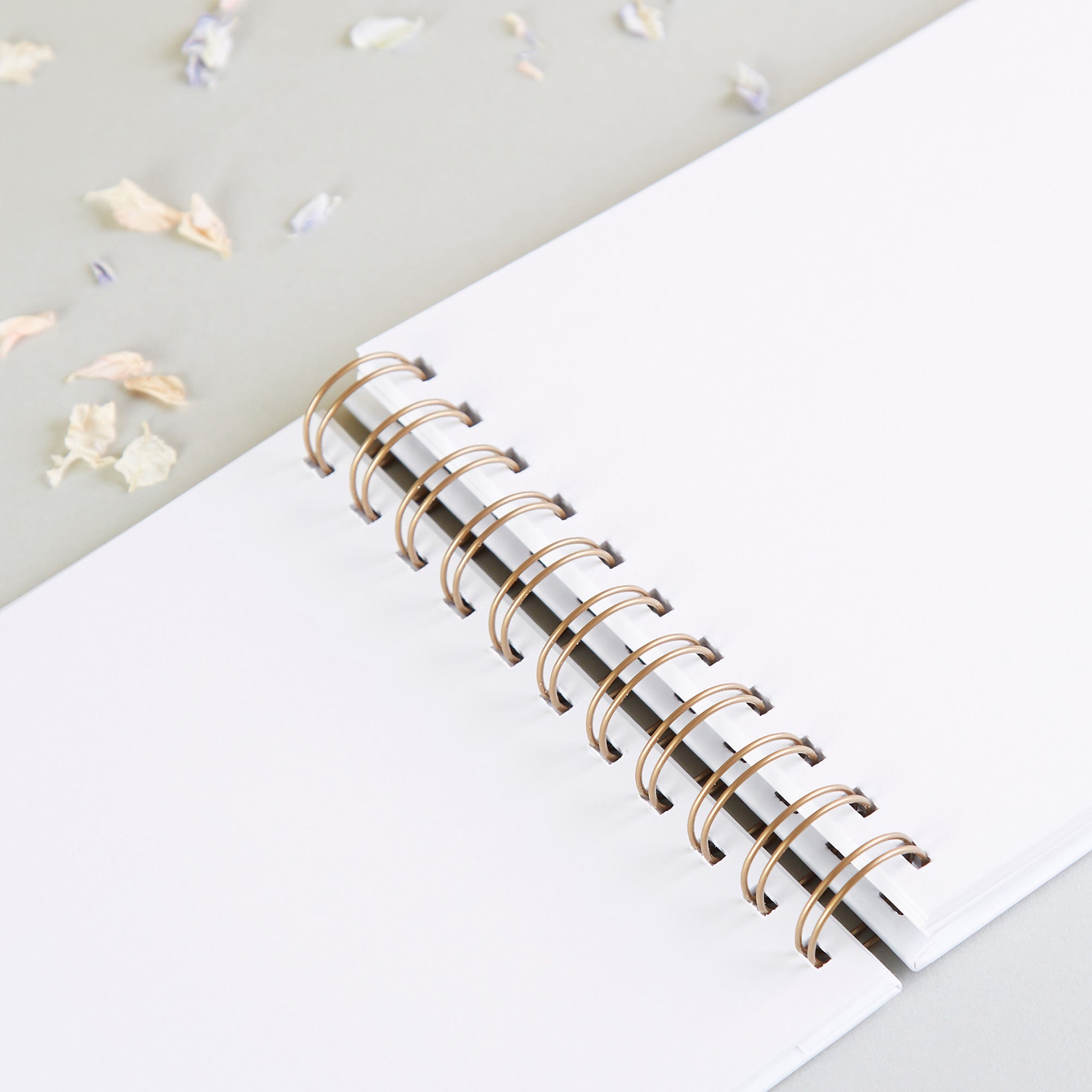 Simple Minimal Script Personalised Wedding Guest Book