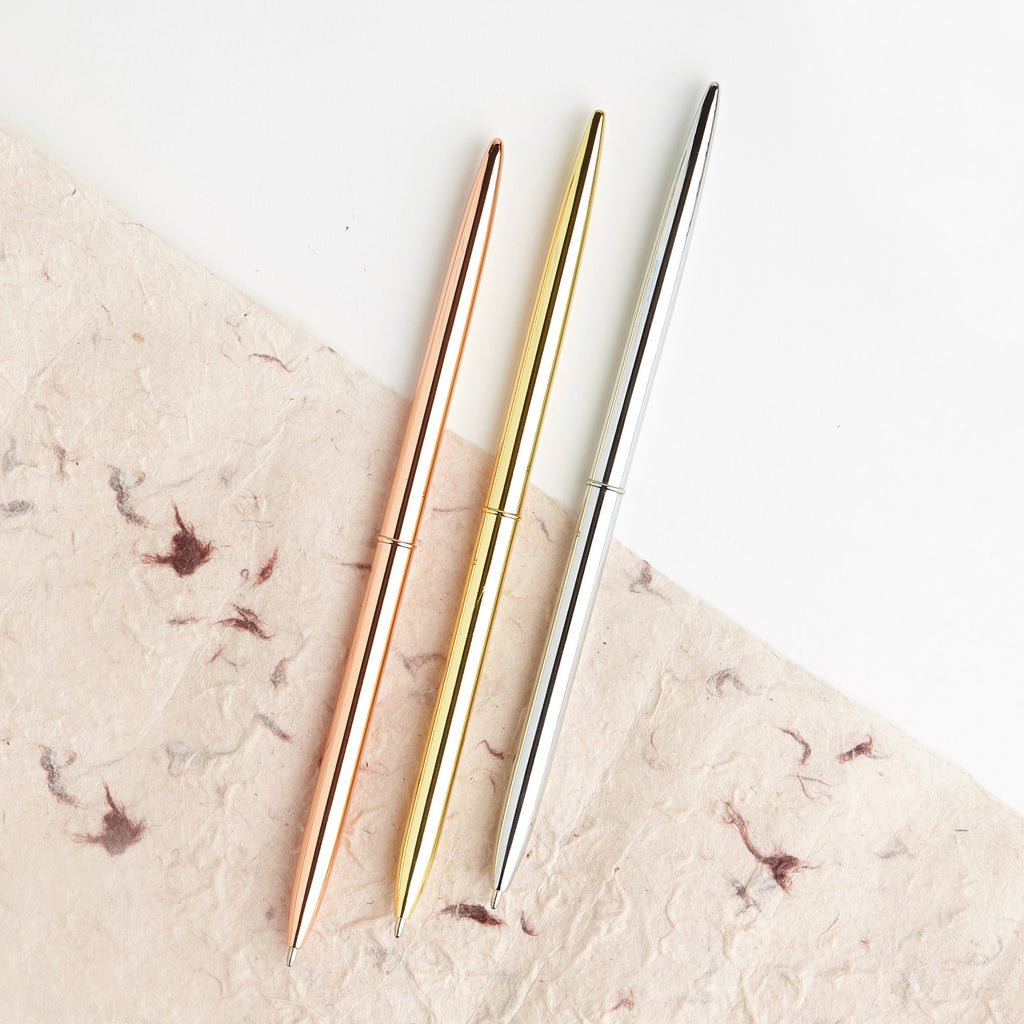 Simple Minimal Script Personalised Wedding Guest Book
