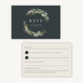 Winter Botanical RSVP Card