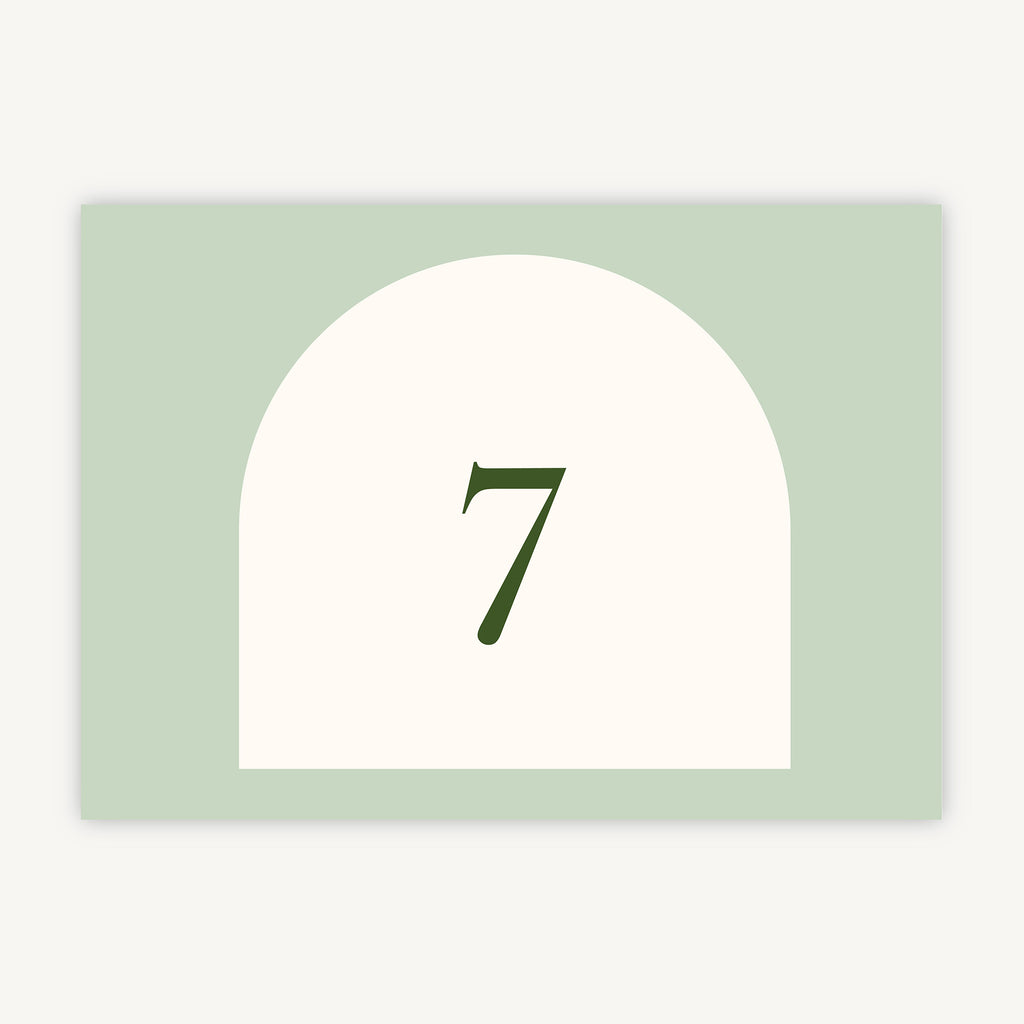 Amalfi Lemons Wedding Table Number
