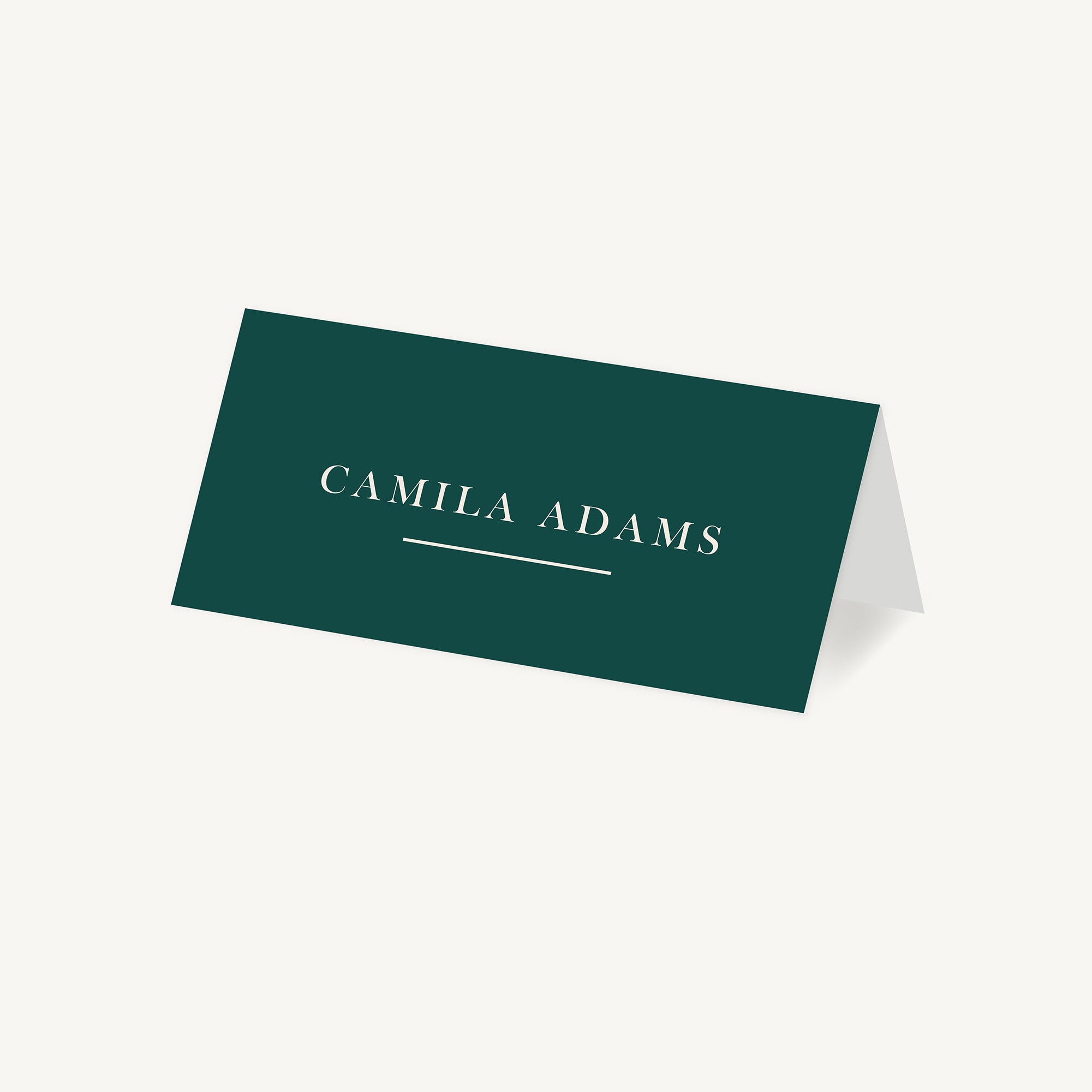 Mediterranean Oranges Wedding Place Card