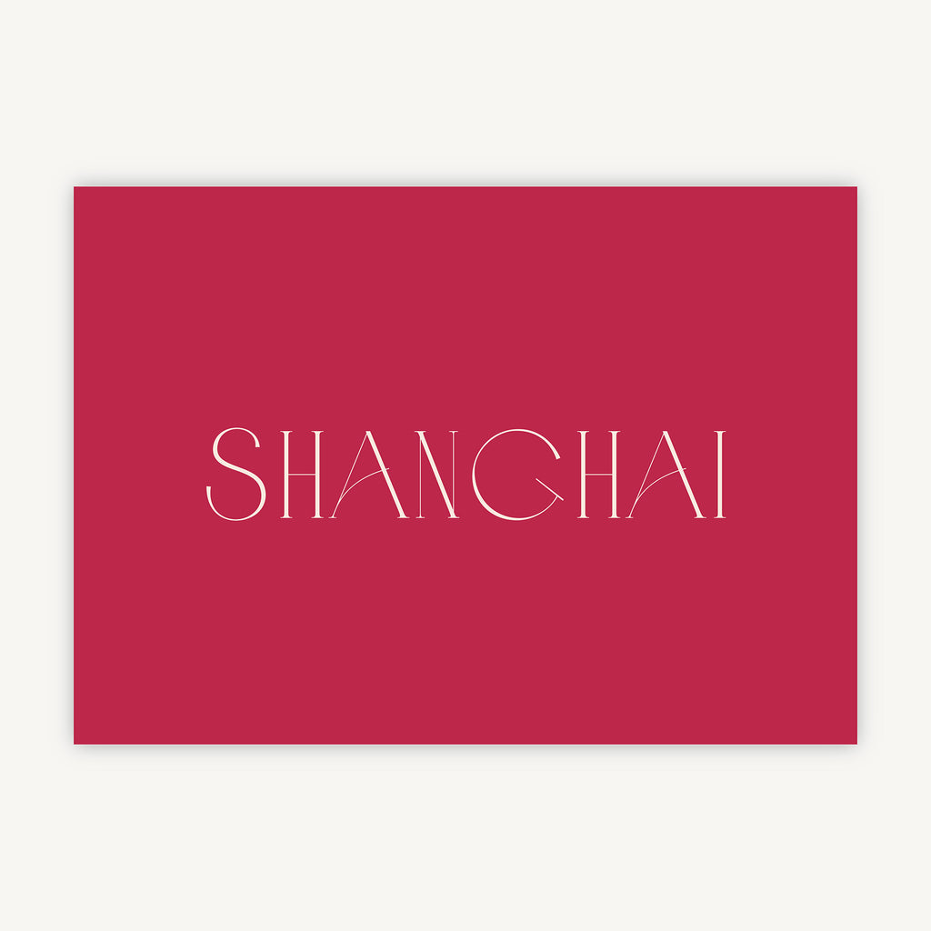 Magenta Modern Script Wedding Table Name