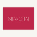 Magenta Modern Script Wedding Table Name