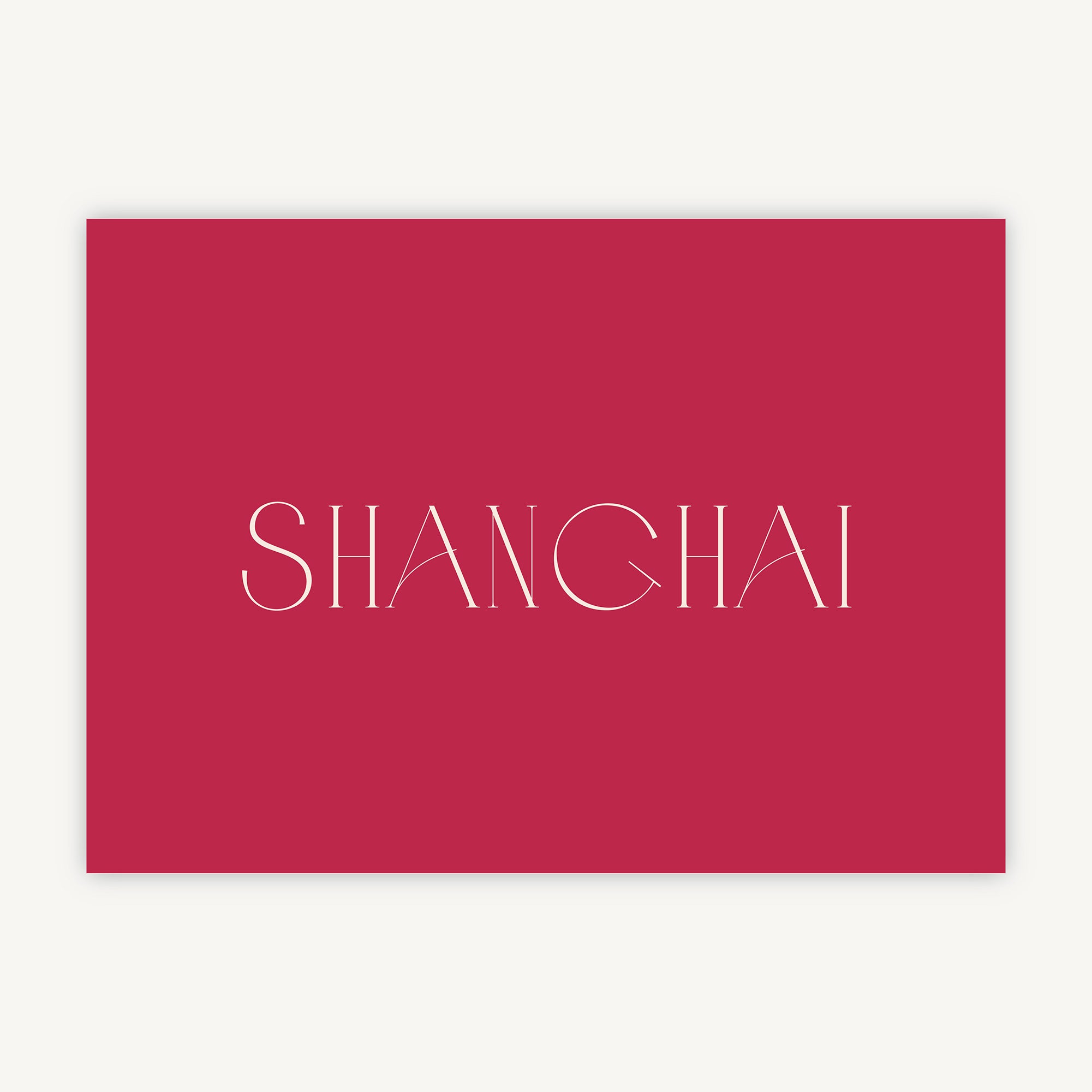 Magenta Modern Script Wedding Table Name